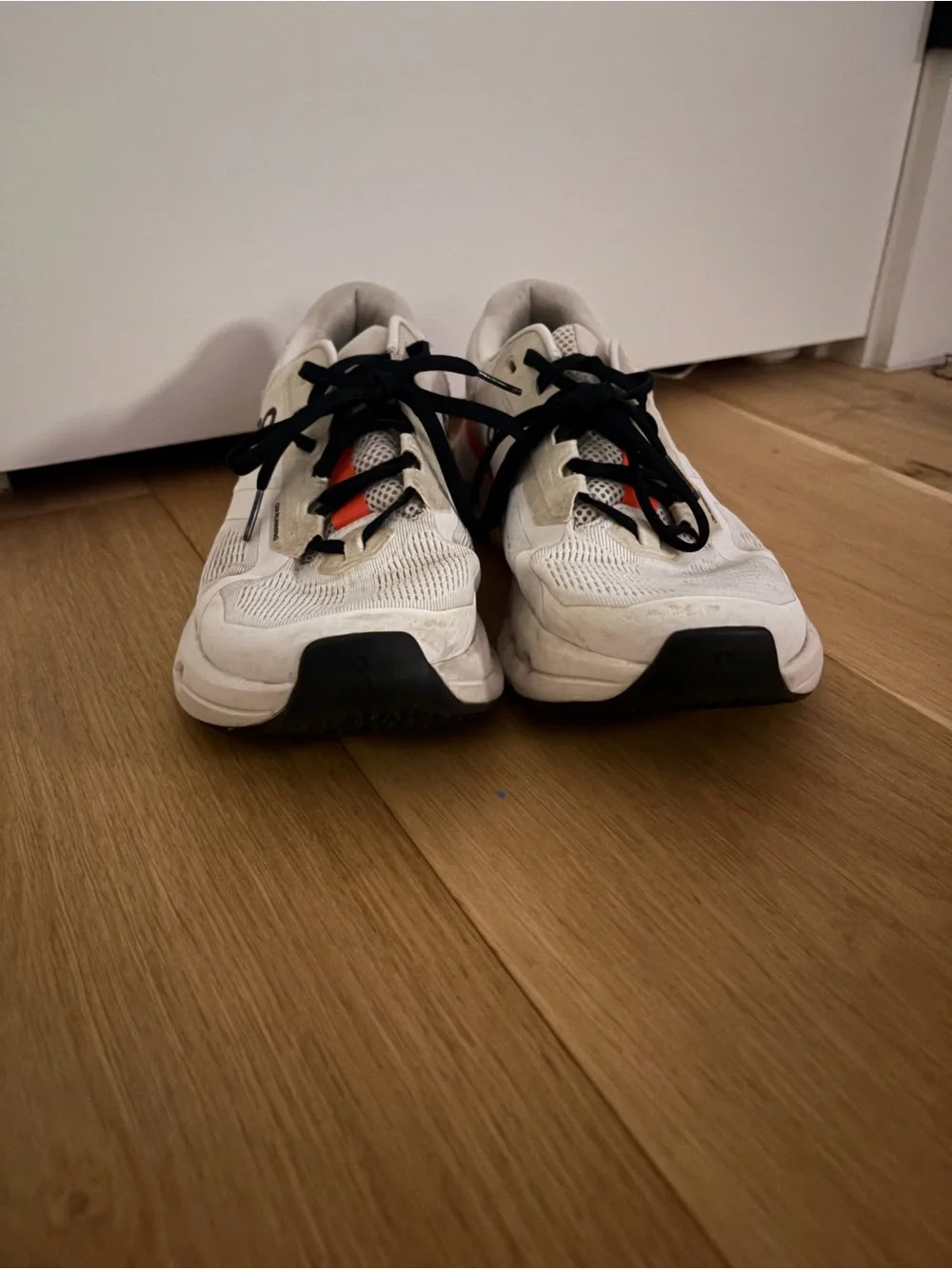 On Cloud Athletic Shoes in White and Black size 9.5
